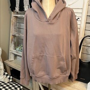 PINK Cozy Mauve Hoodie Sweater